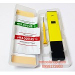  เครื่องวัดความเป็นกรด-ด่างของน้ำ, (ราคาโปร 300!!) เครื่องวัดค่า PH ,pH Digital pH Meter/Tester (Body สีเหลือง)